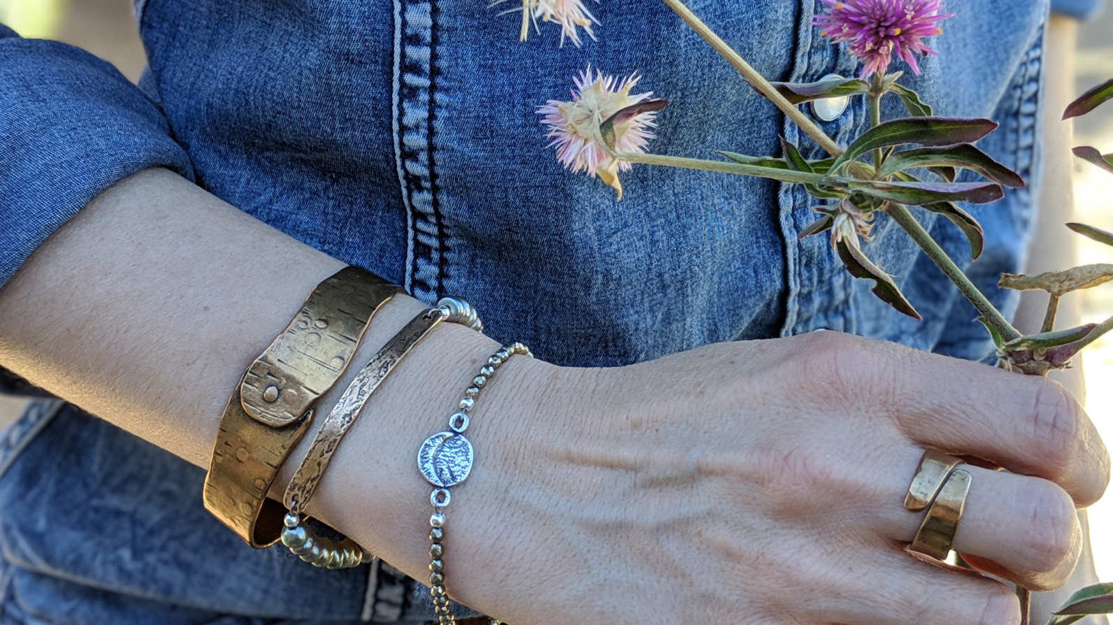 Rosa Kilgore Jewelry ancient bronze